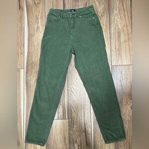 Women’s BDG Olive Green Corduroy Jeans